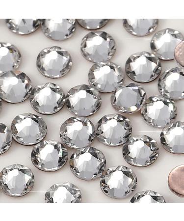 FEIlei Flatback Glass Nails Rhinestones Nail Art Decoration Gems Manicure Accessories - Buy Online on GoSupps.com