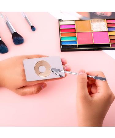 Buy Stainless Steel Makeup Mixing Palette & Spatula | Professional Cosmetic Foundation & DIY Art Supplies - Buy Online on GoSupps.com