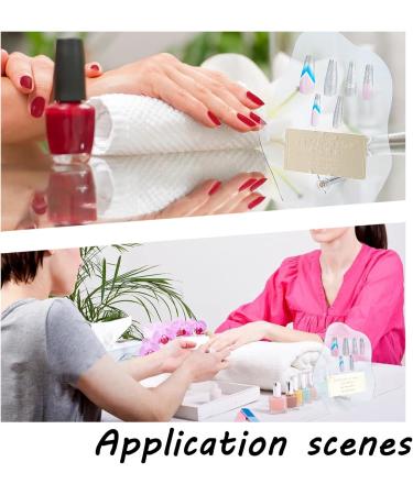 Nbeads Transparent Nail Art Scoreboard - Irregular Acrylic Display Stand for Nail Tips | Perfect for Nail Art Stores & Photography Props - Buy Online on GoSupps.com
