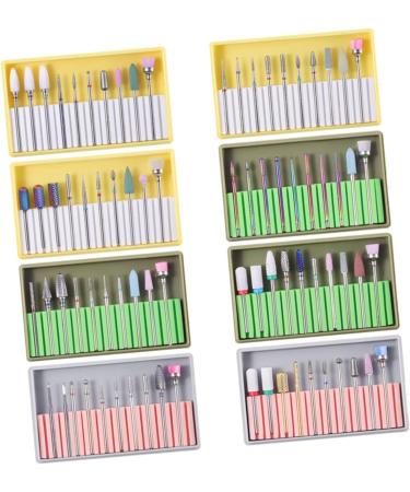 Beavorty 2 Sets Nail File Drill Bits Grit Manicure sand tool nail grinding polisher Nail Art supplies Nail Drill Replacement Bits Gel Nails Bit Cuticle Drill Bits Grinding head alloy 5x1cmx2pcs Yellowx2pcs - Buy Online on GoSupps.com