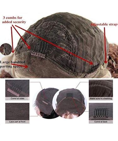 Buy Pre-Plucked 150 Density Human Hair Frontal Wigs for Women - 16 to 26 Inch Lace Extensions - Buy Online on GoSupps.com