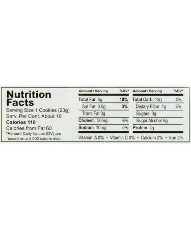 Aunt Gussie's Sugar Free Almond Biscuits - 8oz Tubs (Pack of 4) | Healthy Snacks - Buy Online on GoSupps.com