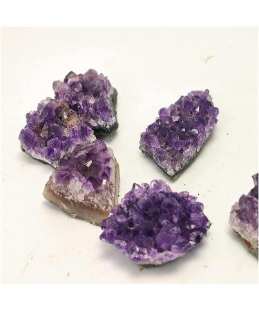 Natural Crystal Rough Amethyst Rough Stone Natural Big Raw Amethyst Quartz Purple Crystal Cluster Stones Home Decoration Crafts Amethyst Cluster Ornament (Color : Purple Size : 110-140g) 110-140g Purple - Buy Online on GoSupps.com