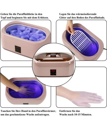 JOJOCOSMO Paraffin Bath - Versatile Wax Treatment for Hands & Feet | Includes Paraffin Wax & Advanced Hand Technology for Ultimate Hydration - Buy Online on GoSupps.com
