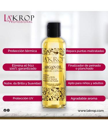 Organic Argan Oil for Hair Growth - Frizz Control & Thermal Protection - Best Hair Care Serum - Buy Online on GoSupps.com