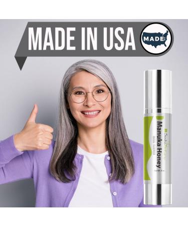 Manuka Honey Face Wash - Organic & Sulphate-Free Cleanser for Sensitive Skin with Coconut Almond & Rosemary - 4 oz - Buy Online on GoSupps.com