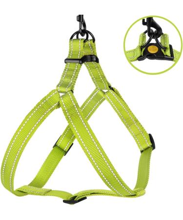 Collardirect Adjustable Reflective Dog Harness - Sizes S M L - Outdoor Walking Gear for Dogs & Puppies - Available in Pink Black Red Purple Mint Green Orange Blue Lindgr n - Buy Online on GoSupps.com