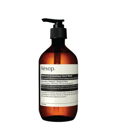 Aesop Reverence Aromatique Hand Wash | Cleanse and Exfoliate the Hands | With Botanical Extracts And Finely Milled Pumice | 16.9 oz