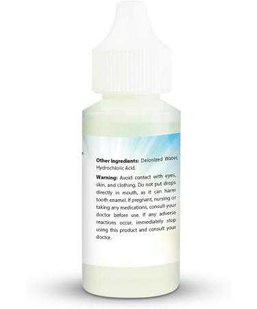 Dr. Clark Hydrochloric Acid Drops - 5% Solution for Digestive Health and Stomach Acidity - 1 Fl. Oz - Buy Online on GoSupps.com