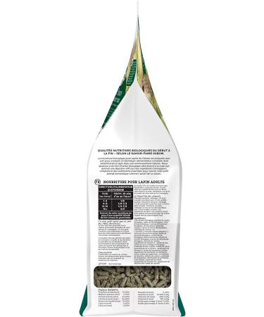 Oxbow Organic Bounty Adult Rabbit Food - All Natural Pellets - 3 lb - Buy Online on GoSupps.com