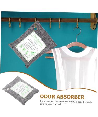 Minkissy 9 StK Coal Bag - Odorless Air Purification Bag for Shoes & Bags | Bamboo Carbon Freshener | Medium Size - 3pcs - Buy Online on GoSupps.com