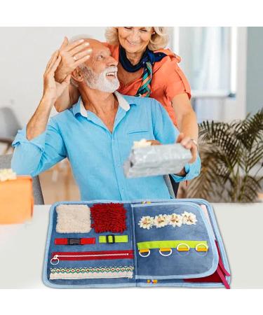 Sensory Blankets for Adults | Activities Pad Sensory Blanket for Elderly - Products Versatile Loss Fidget Toys for Seniors Elderly with - Buy Online on GoSupps.com