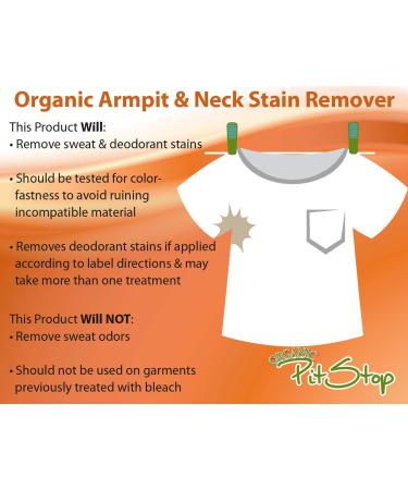 Natural Pit Stop 16oz - Antiperspirant Armpit Stain Remover | Sweat & Deodorant Stain Remover - Buy Online on GoSupps.com