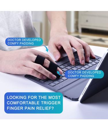 Sopito Finger Splints - 6pcs Finger Support Brace for Broken Fingers, Arthritis, and Knuckle Immobilization - Buy Online on GoSupps.com