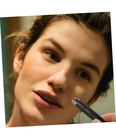 FRCOLOR Double-Ended Eyebrow Tweezers Beauty Makeup Tool Eyelash Pick up Tool Eyebrow Shaping Tweezer Eyebrow Clip False Eyelash Pick Tool Specialty Tools Stainless Steel - Buy Online on GoSupps.com