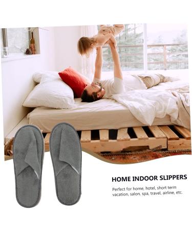 Beaupretty Home Slippers 3 Pairs slippers Hotel Guest Shoes Pulled cloth indoor Slippers Indoor - Buy Online on GoSupps.com