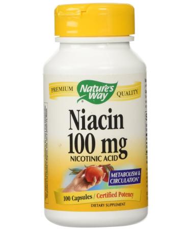 Natures Way Niacin 100Mg 100 Caps