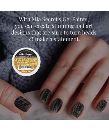 Mia Secret UV/LED Gel Paint 5g - Gold Rush | Professional Nail System - Buy Online on GoSupps.com