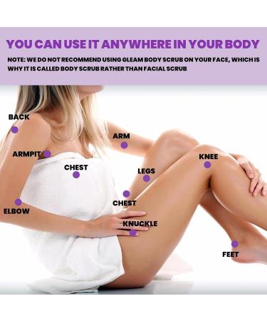 Gommage Exfoliant for Le Corps: liminez Les Peaux Mortes Lissez La Peau Et Obtenez Un Teint clatant(1PCS) 1 unit (Lot de 1) - Buy Online on GoSupps.com