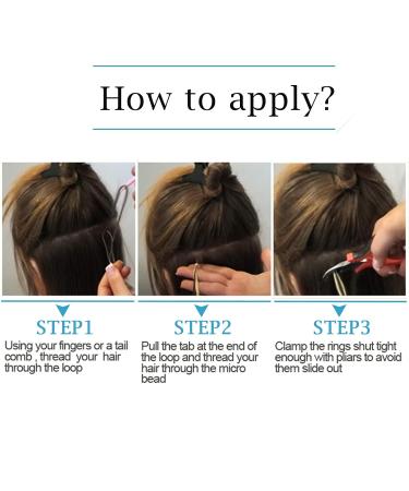 SEGO Microring Extensions - Real Human Hair Micro Loop Bondings in Medium Brown/Honey Blonde #4p27 (20in/50cm 50g) - Premium Quality Hair Extensions - Buy Online on GoSupps.com