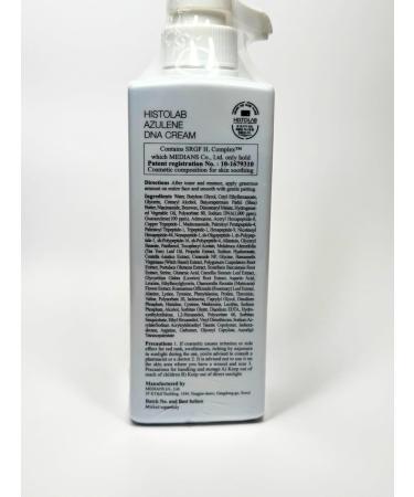 HISTOLAB Azulene Skin Cream | Soothes Acne Moisturize Skin (500ml / 17 fl oz) - Buy Online on GoSupps.com