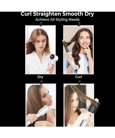 5 in 1 Airstyler - High-Speed Hair Dryer & Styler Ionic Curling Brush Quiet & Lightweight - Buy Online on GoSupps.com
