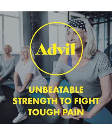 Advil Coated Ibuprofen 200mg Caplets- 24 Count Pack- Pain Reliever and Fever Reducer - Buy Online on GoSupps.com
