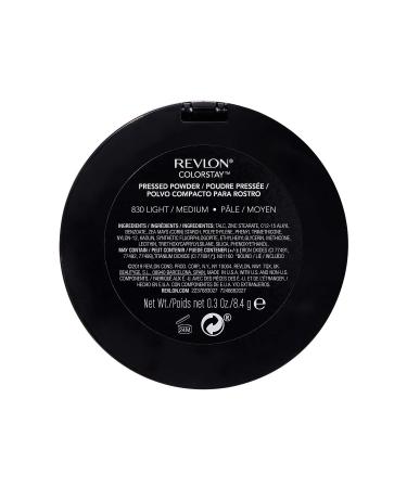 Revlon ColorStay 16 Hour Face Powder - Longwear Medium to Full Coverage with Flawless Finish - Oil-Free Shine Control - 830 Light Medium - 2.4 Oz - Buy Online on GoSupps.com
