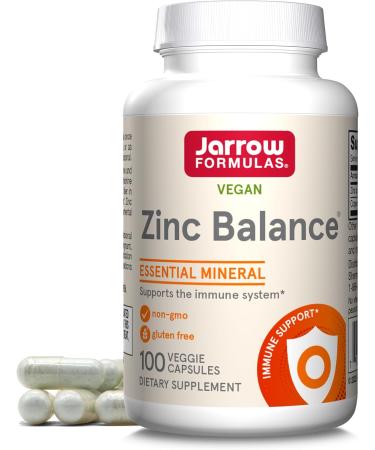 Jarrow Formulas QH-Absorb 200 mg-High Absorption Co-Q10-Active Antioxidant Form 60 Servings & Zinc Balance 15 mg-100 Servings -Includes Copper-Essential Mineral for Immune System Support - Buy Online on GoSupps.com