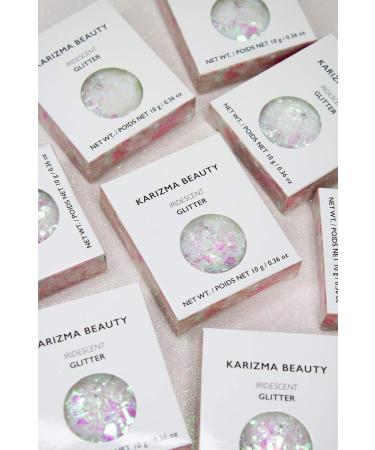 KARIZMA Iridescent Chunky Glitter 10g - Eye Face & Hair Glitter for Rave & Festivals | Cosmetic Glitter Makeup for Women - Buy Online on GoSupps.com