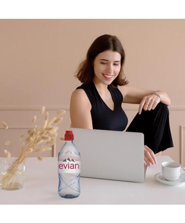 Evian Natural PET water 750 ml 12 pieces - Buy Online on GoSupps.com
