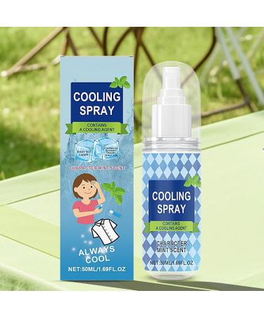 Refreshing Mist - Refreshing Face Mist 50ml - Icy Moisturizing Anti-UV Mist for Sports Hiking Beach Travel Daily Use in Warm Weather - Buy Online on GoSupps.com