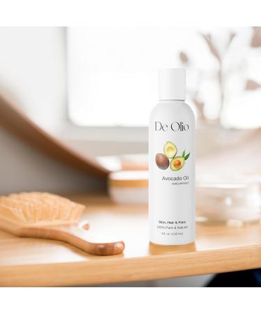 100% Pure Avocado Oil - Cold Pressed Carrier Oil for Skin & Hair | 8fl oz Massage Oil - Buy Online on GoSupps.com