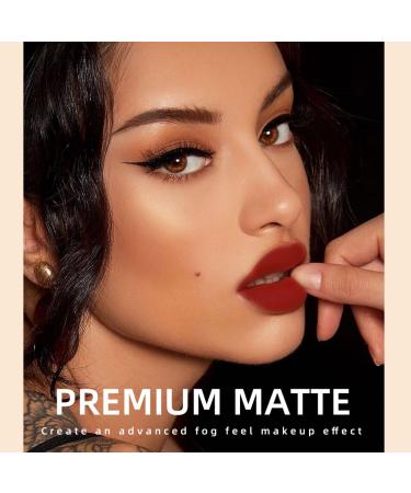MAEPEOR Matte Liquid Lipstick Set - 12PCS Long-Lasting Waterproof Velvet Lip Gloss for Women & Girls - Buy Online on GoSupps.com