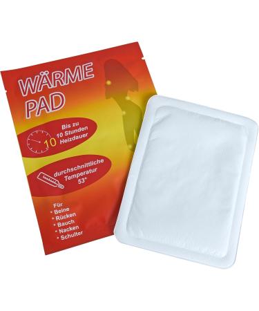 ESTEXO Heat Pads & Cushions - Set of 10 Wellness Heat Patches | 9.5 x 13 cm | Up to 10 Hours Heating Time | International Shipping - Buy Online on GoSupps.com