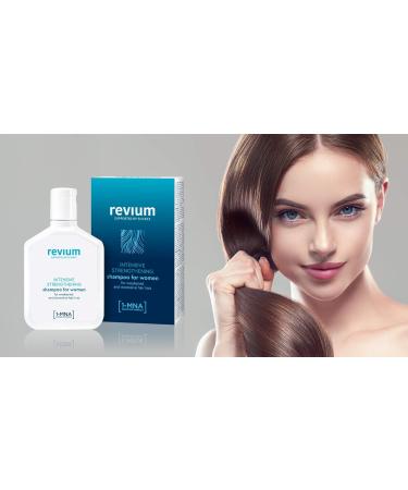 Revium Intensive Anti-Hair Loss Shampoo for Women - 200 ml | Hair Growth Treatment with 1-MNA Molecule | Soothes Irritations - Strengthening Formula - Buy Online on GoSupps.com