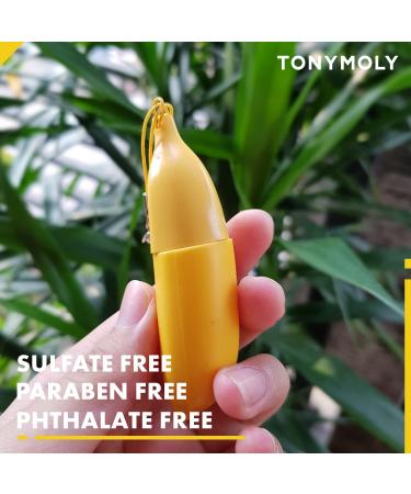 Tonymoly Magic Food Banana Lip Balm - Moisturizing Lip Care for Dry & Cracked Lips - 7g Lip Care Stick - Buy Online on GoSupps.com