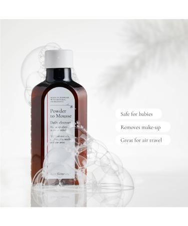 Raz Skincare Powder to Mousse 50g | Natural Detoxifying Face Wash Cleanser with Volcanic Ash and SMCT for All Skin Types | Gentle Makeup Remover With pH-Neutral Formula for Radiant and Clear Skin - Buy Online on GoSupps.com