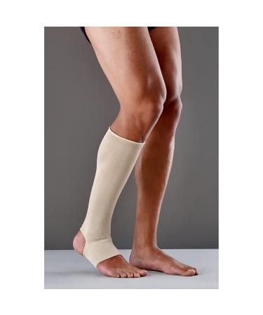 FUTURO Open Toe Heel Knee Length Stocking - Firm Compression 20-30 mm/Hg for All-Day Comfort - Beige Large Unisex - International Shipping Available - Buy Online on GoSupps.com