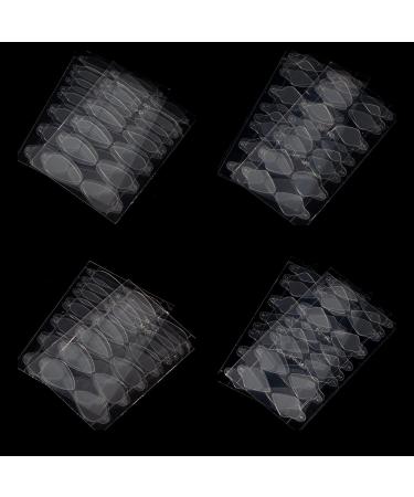 LOVCARRIE 96 PCS Dual Forms French Silicone Mold for Nails - Nail Sticker and Line Guide Tape for Poly Gel Extensions - Buy Online on GoSupps.com