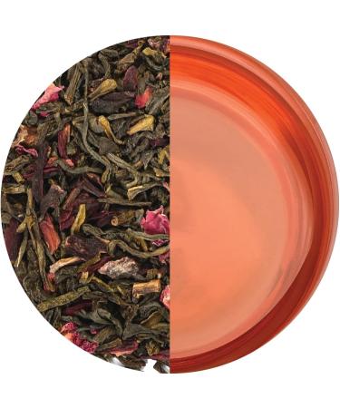 CHAIZONED Hibiscus Tea with Rose Petal & Green Tea | Best for Skin Glow Enhancing Hair & Heart Health | Loose Leaf Tea | Make Hot or Iced Tea | Brews up to 25 cups | 50g (1.7 oz) - Buy Online on GoSupps.com