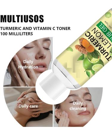  XUSHAOLUN Turmeric and lemon exfoliating gel for face and body gentle exfoliant and pore tightening deep cleansing exfoliant soothing and pore-refining exfoliating gel for all - Buy Online on GoSupps.com