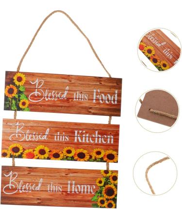 Zerodeko Sunflower Listing Desk Accessory Home Decoration Sunflower Decor for Bedroom Work Desk Decor Kitchen Decorations Wall Sunflower Gifts Miss Wood Decorative Wall 32X30CM As Shown2 - Buy Online on GoSupps.com
