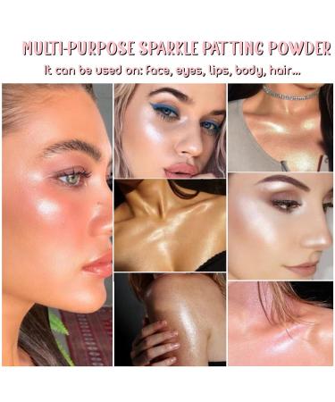 3 Colors Fairy Highlighter Makeup Body Glitter Powder Stick Set - Buy Online on GoSupps.com