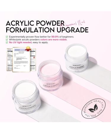Morovan Acrylic Nail Kit - Complete Starter Set for Beginners | Professional Acrylic Nail Supplies - Buy Online on GoSupps.com