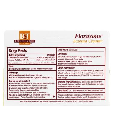 Natures Way B&T Cream Florasone - Buy Online on GoSupps.com