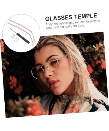 Premium Baluue Glasses Accessories Kit - Metallic Sunglasses Ironing Ends & Temple Repair for Young & Crystal Plate Glasses - Buy Online on GoSupps.com