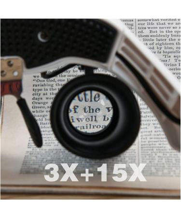 Lightweight Magnifying Glass Head-Mounted Multi-Fold Interchangeable High-Definition Magnifying Glass for Electronic Maintenance of Watches Lofty Ambition - Buy Online on GoSupps.com