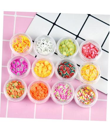 FOMIYES 2 Sets 3d Nail Art Stickers Kawaii Resin Charms Resin Beads Flatback Fruit Slices for Nail Slice Decorations Resin Nail Art Fruit Slices Nail Art Button Manicure - Buy Online on GoSupps.com