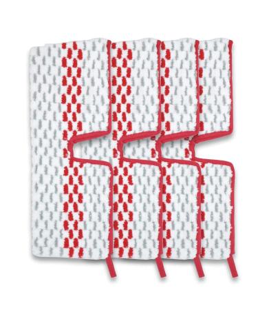 4 Pack Washable Microfiber Refill Spray Mop Pads Compatible with Promist MAX Spray Mop,Red 4 Count (Pack of 1) - Buy Online on GoSupps.com